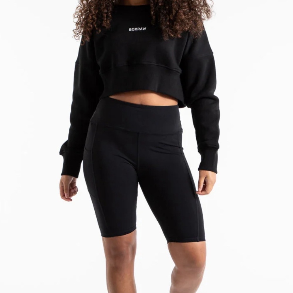 Women’s BOXRAW cropped sweatshirt size small